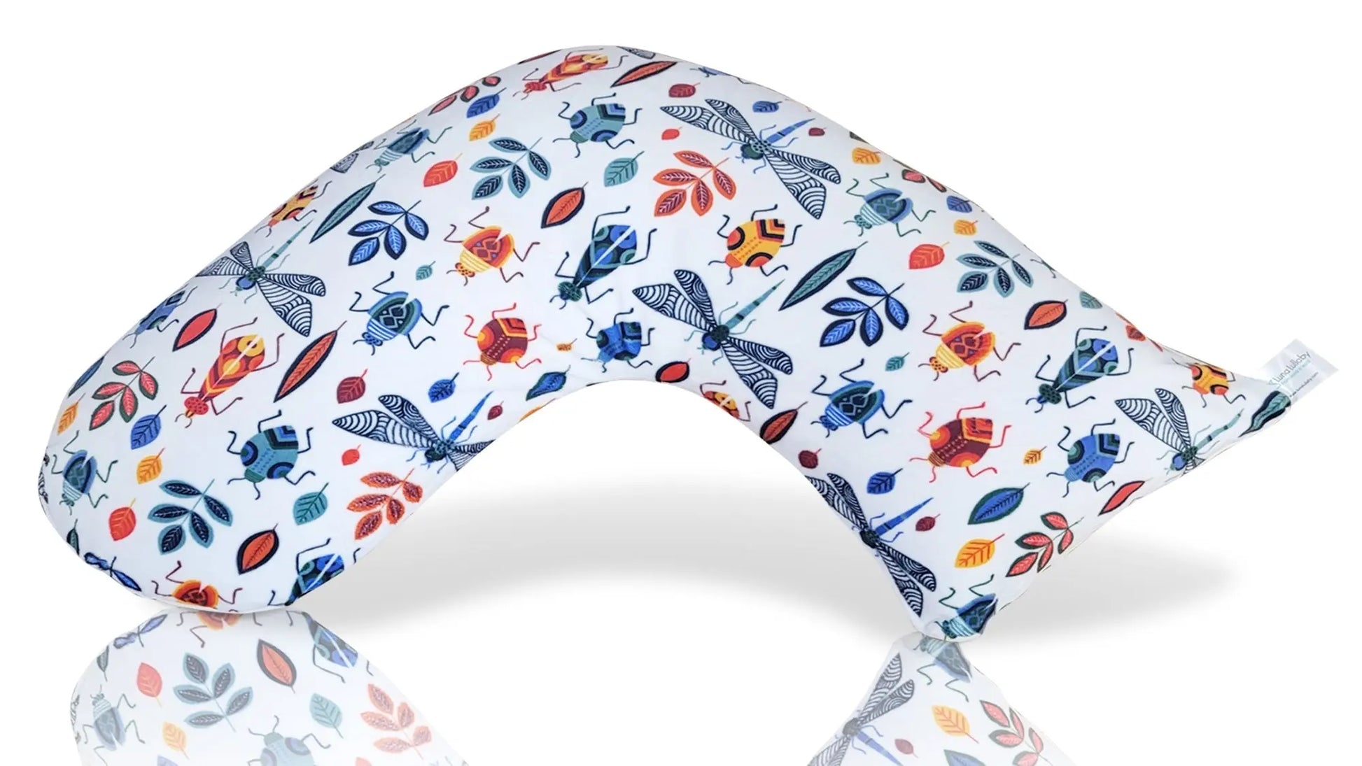 Luna Lullaby Luna Lullaby Nursing Pillow Modern Bugs Award Winning - Baby & Toddler > Nursing & Feeding > Nursing Pillows Luna Lullaby Nursing Pillow