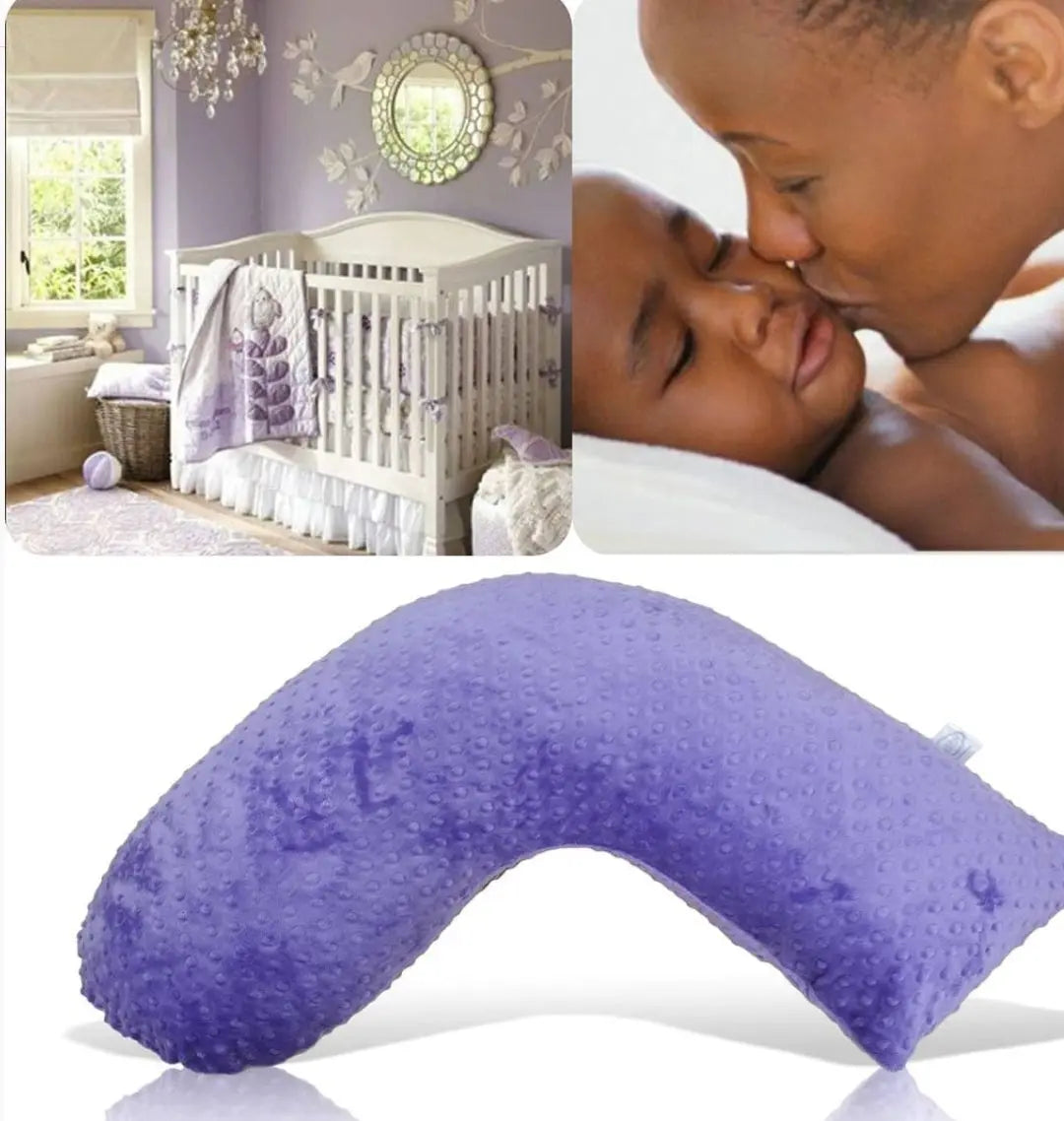 Luna Lullaby Luna Lullaby Nursing Pillow Purple Jewel Award Winning - Baby & Toddler > Nursing & Feeding > Nursing Pillows Luna Lullaby Nursing Pillow