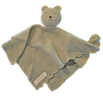 Luna Lullaby Snuggle Lovie Bunny Bear Light Olive Baby - Everetts Place: Online Boutique