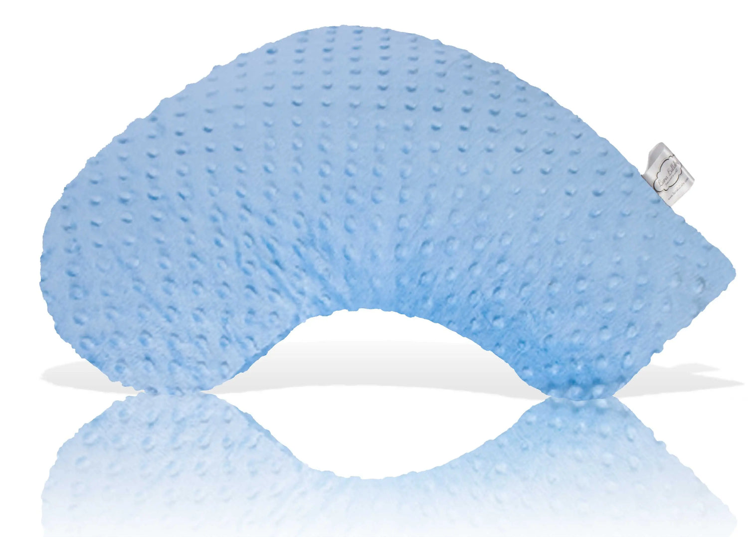Luna Lullaby Luna Lullaby Travel Pillow Blue Dot V Shape Comfort - Baby & Toddler > Nursing & Feeding > Nursing Pillows Luna Lullaby Travel Pillow