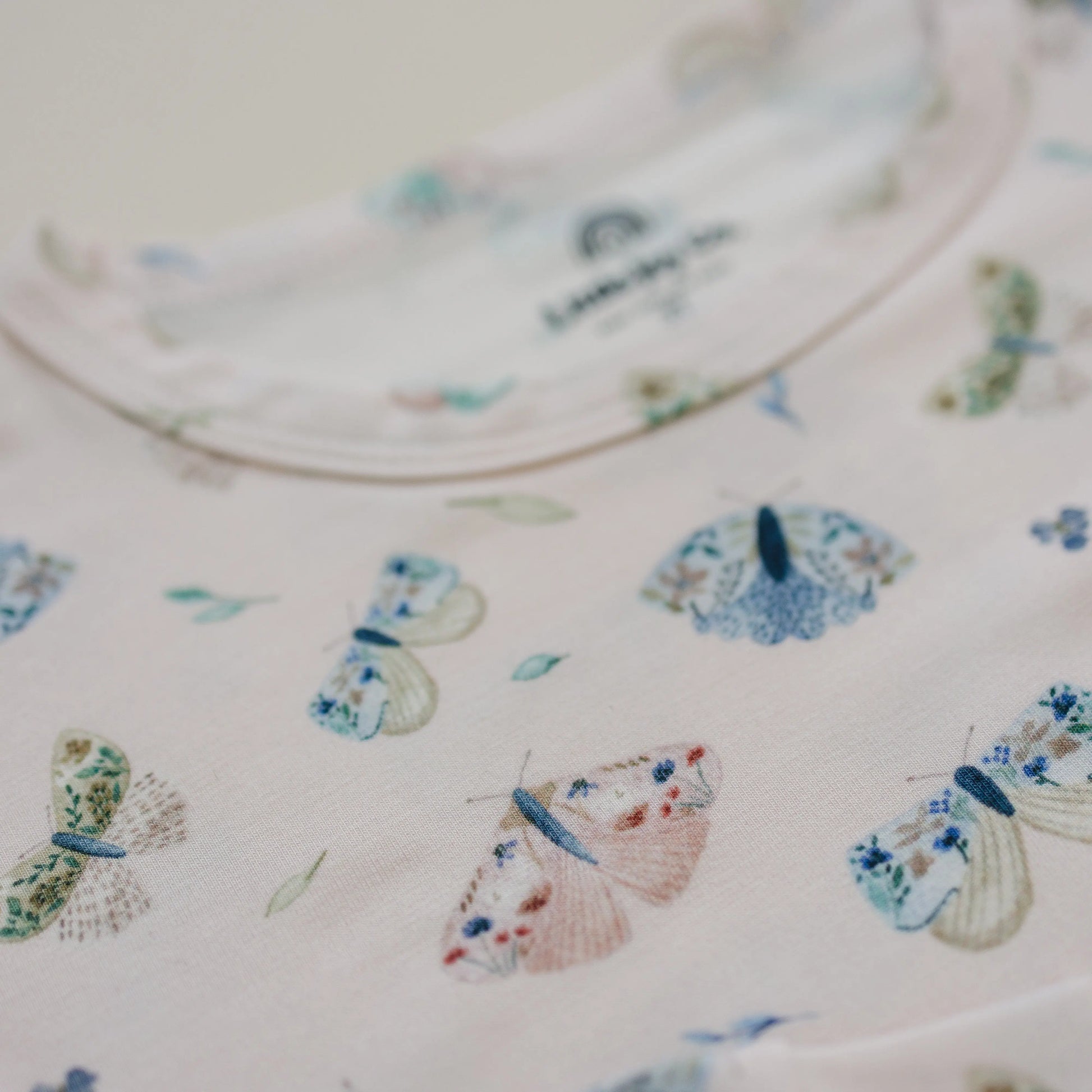 Little Joy Co. Luna Moths Two Piece Bamboo Pajamas Breathable Sleepwear - Apparel & Accessories > Clothing > Baby & Toddler Clothing > Baby & Toddler Sleepwear