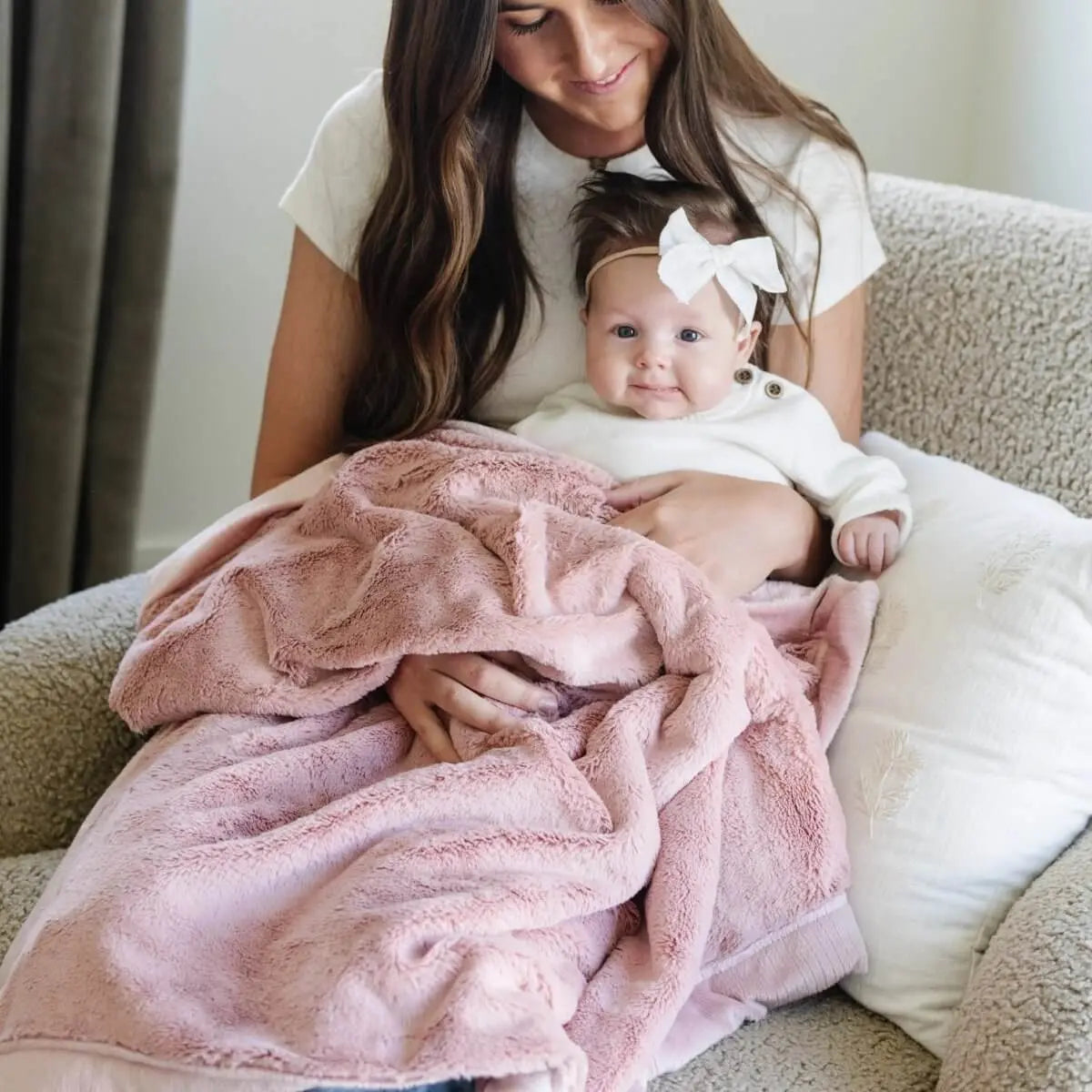 Lush Receiving Blankets Soft Comfort For All Ages Family - Everetts Place Boutique - 