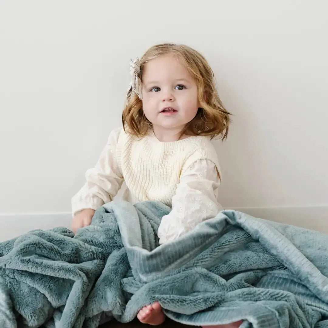 Saranoni Lush Receiving Blankets Soft Comfort For All Ages Family - Everetts Place Boutique - 