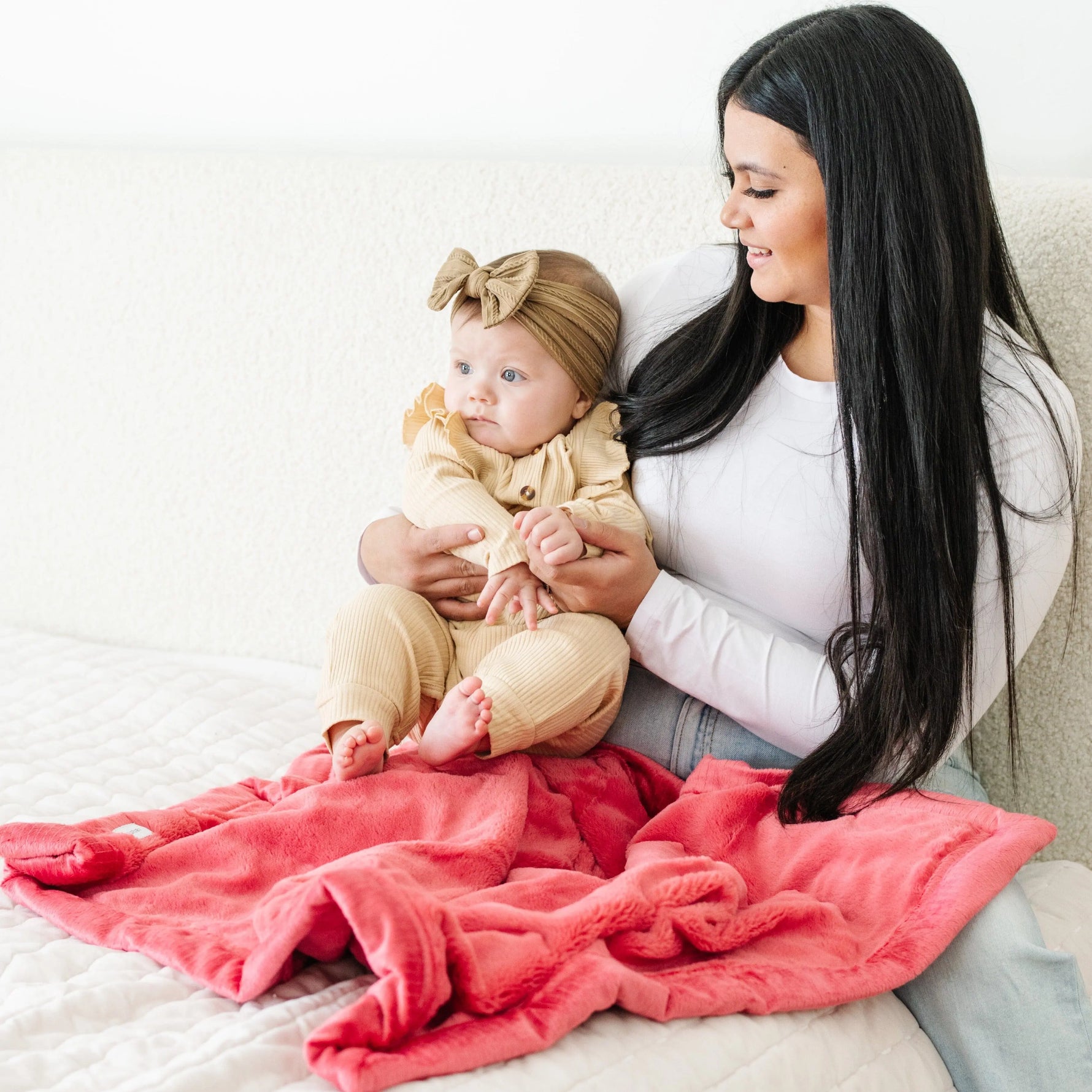 Lush Receiving Blankets Soft Comfort For All Ages Family Saranoni Everetts Place Boutique