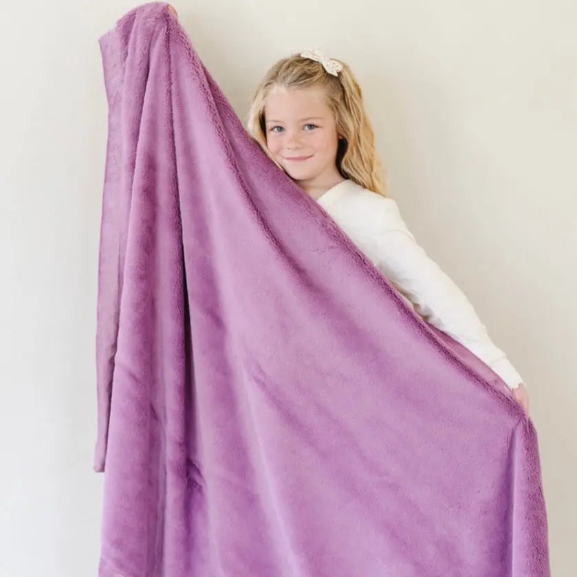 Lush Toddler Blankets Saranoni Luxury Plush Premium Saranoni Everetts Place Boutique 85.00