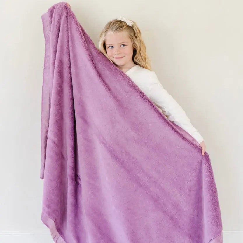 Lush Toddler Blankets Saranoni Luxury Plush Premium Saranoni Everetts Place Boutique
