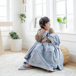 Lush Toddler Blankets Saranoni Luxury Plush Premium Saranoni Everetts Place Boutique 85.00