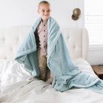 Lush Toddler Blankets Saranoni Luxury Plush Premium Saranoni Everetts Place Boutique
