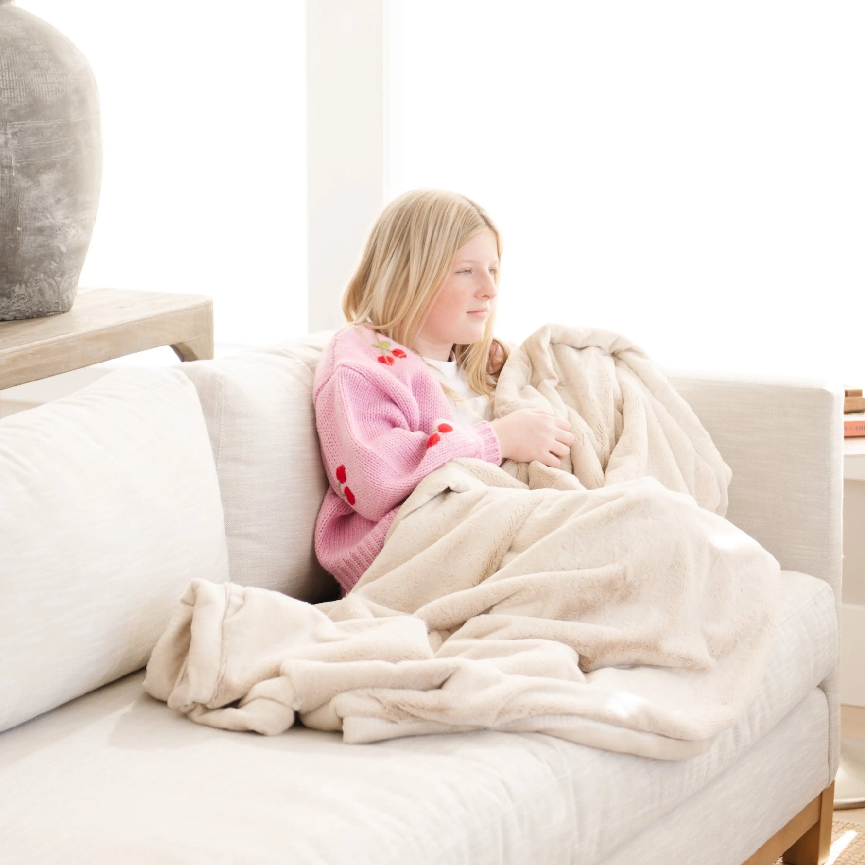 Lush Toddler Blankets Saranoni Luxury Plush Premium Saranoni Everetts Place Boutique 85.00