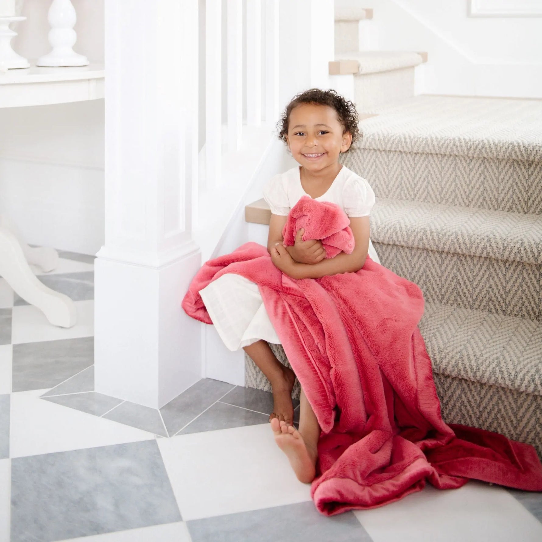 Lush Toddler Blankets Saranoni Luxury Plush Premium Saranoni Everetts Place Boutique