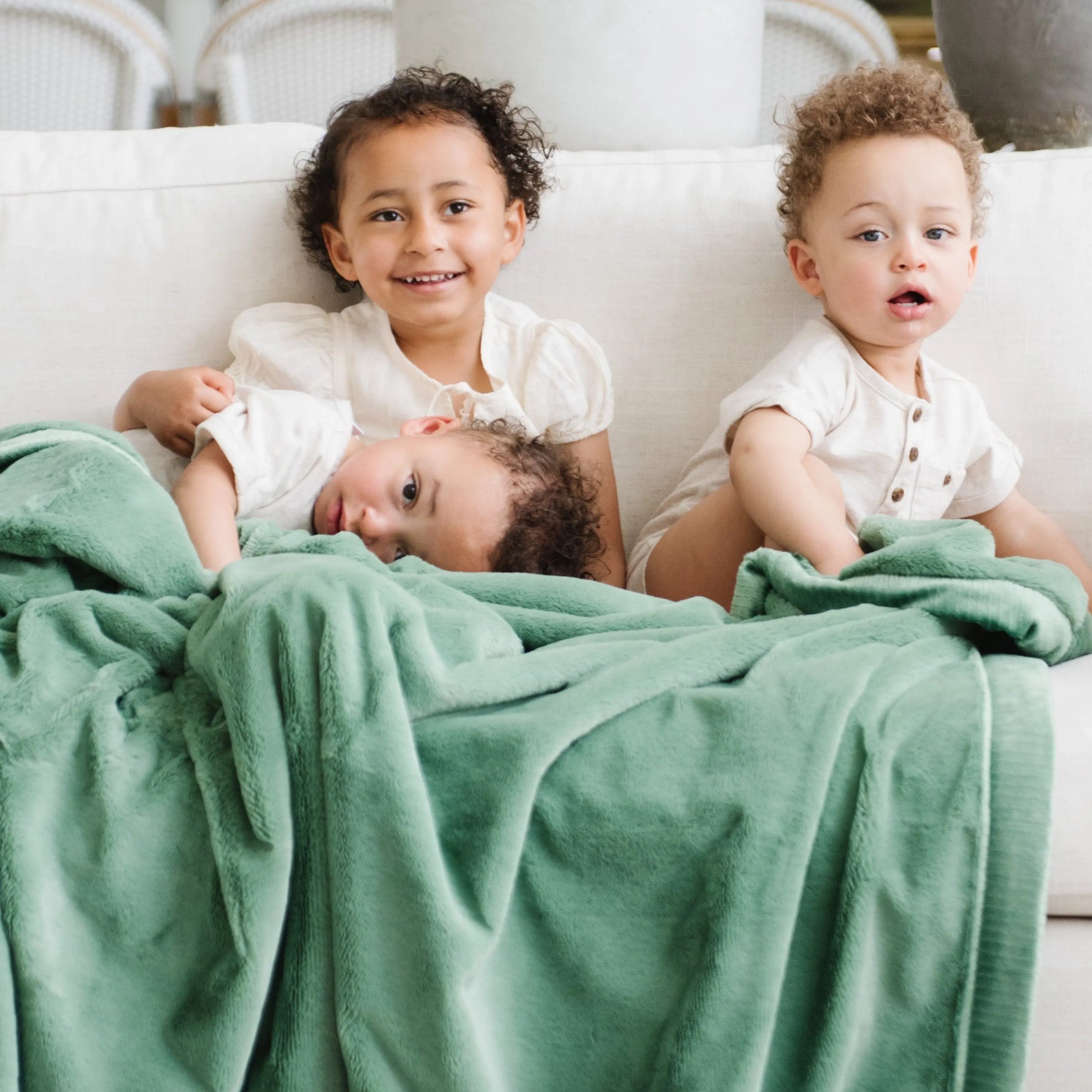 Lush Toddler Blankets Saranoni Luxury Plush Premium Saranoni Everetts Place Boutique 85.00