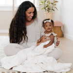 Saranoni LUSH TODDLER BLANKET, incredibly soft, plush, and cozy.