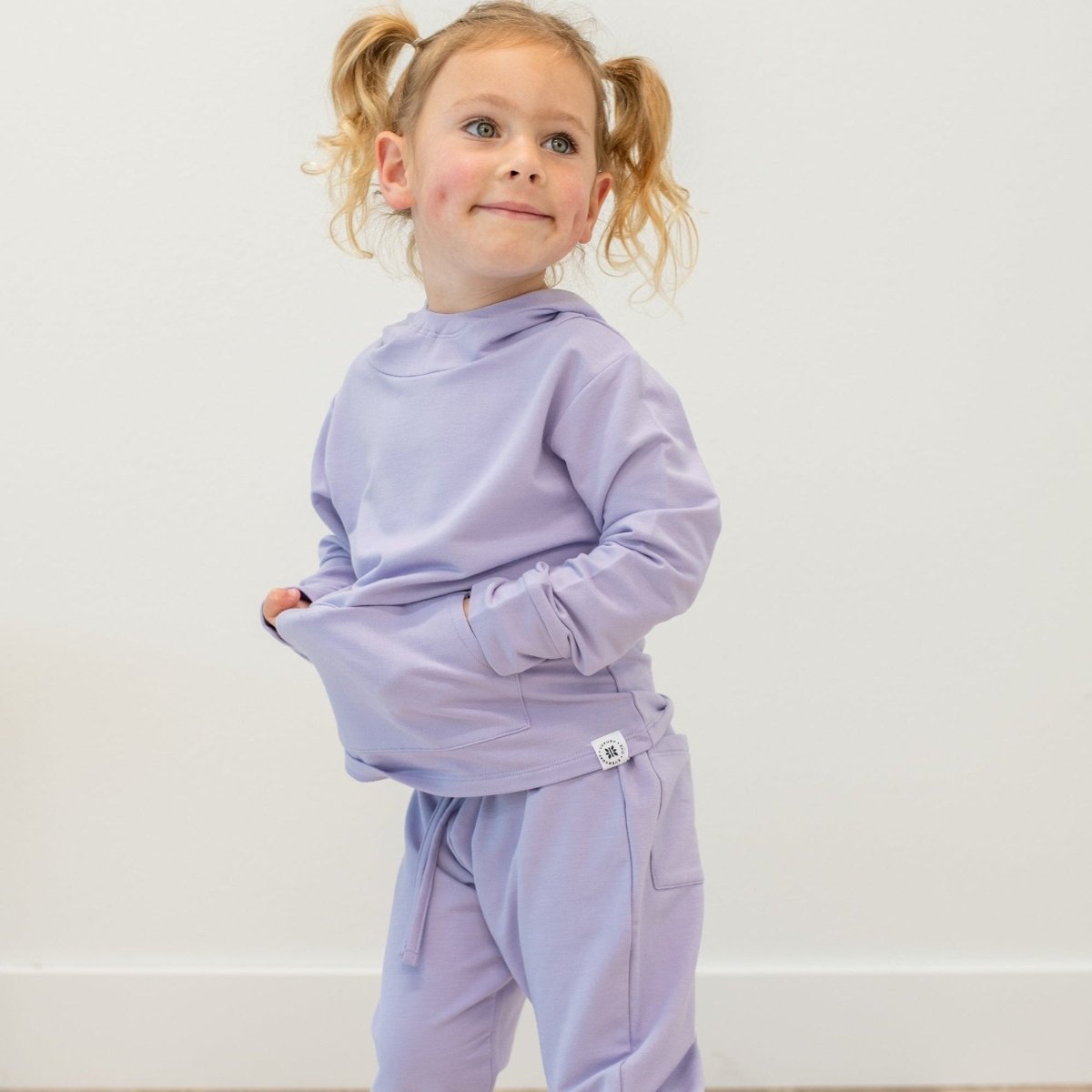 Sweet Bamboo Luxaboo Cozy Hooded Jogger Set for Kids with Pockets - Everetts Place Boutique - 