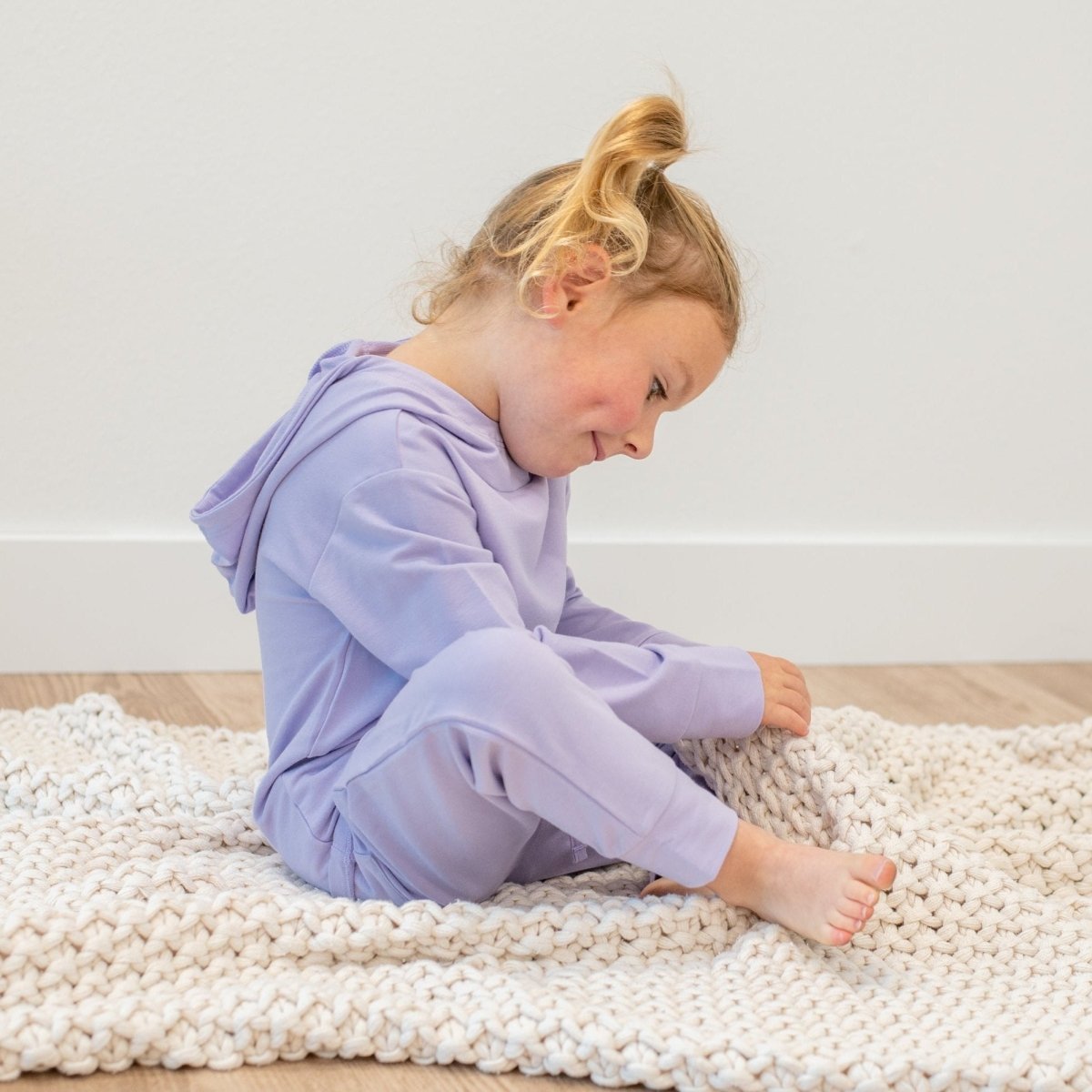 Sweet Bamboo Luxaboo Cozy Hooded Jogger Set for Kids with Pockets - Everetts Place Boutique - 