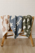 Pines Plush Blanket by Mebie Baby