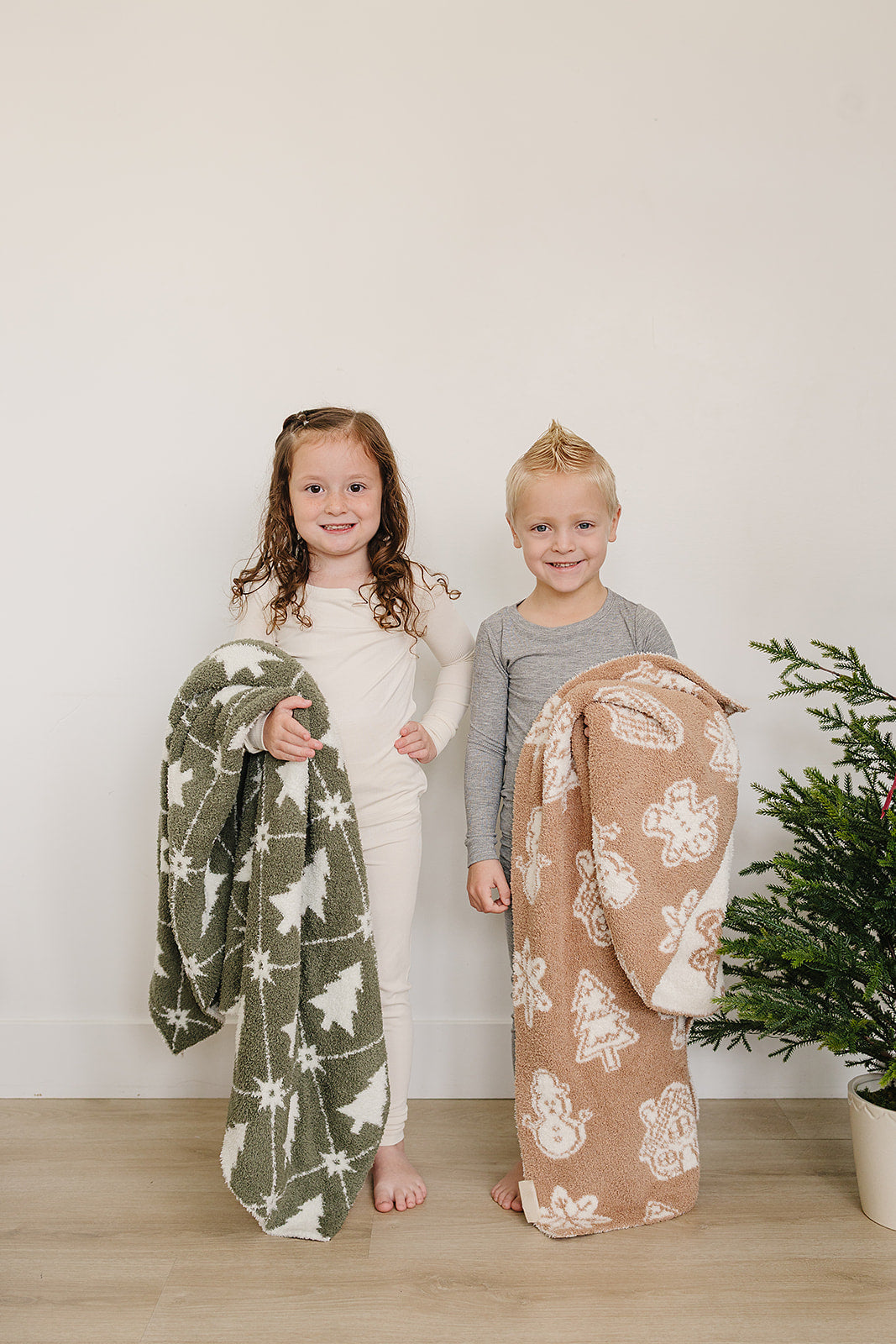 Pines Plush Blanket by Mebie Baby