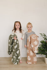 Pines Plush Blanket by Mebie Baby