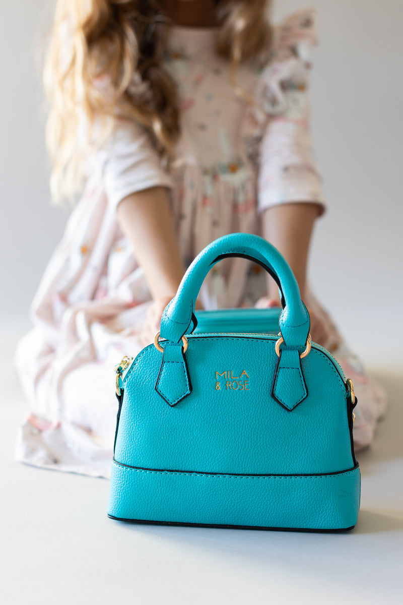 Caribbean Blue Girl's Crossbody Purse by Mila & Rose ® at Everetts Place