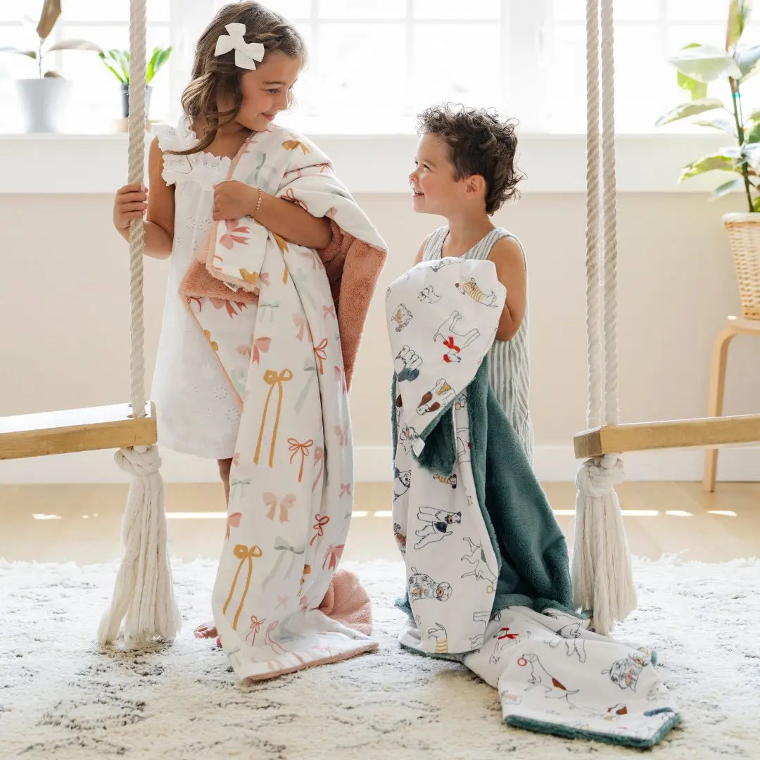 MINKY/LUSH TODDLER BLANKETS Saranoni 