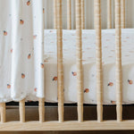 MINKY STRETCH LUXE CRIB SHEETS Saranoni 