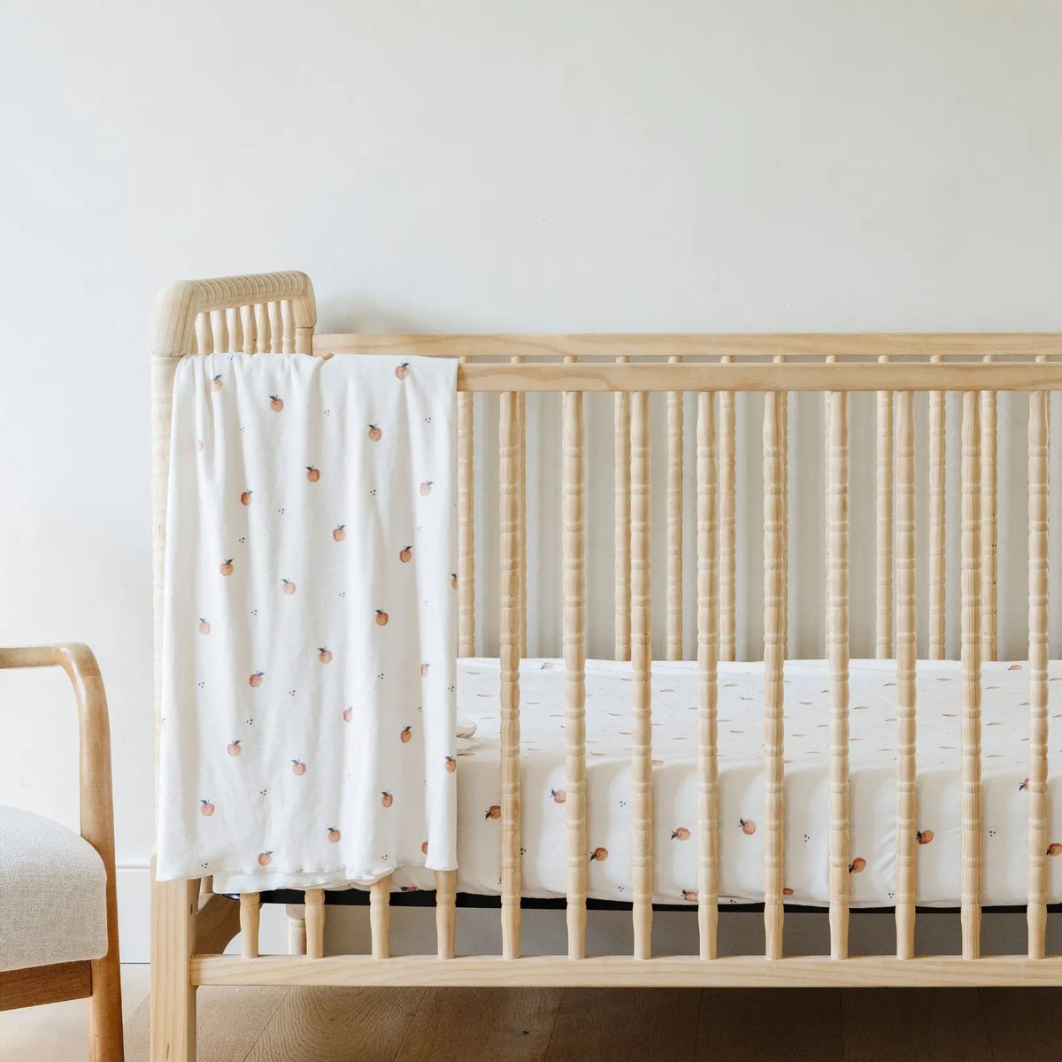 MINKY STRETCH LUXE CRIB SHEETS Saranoni 