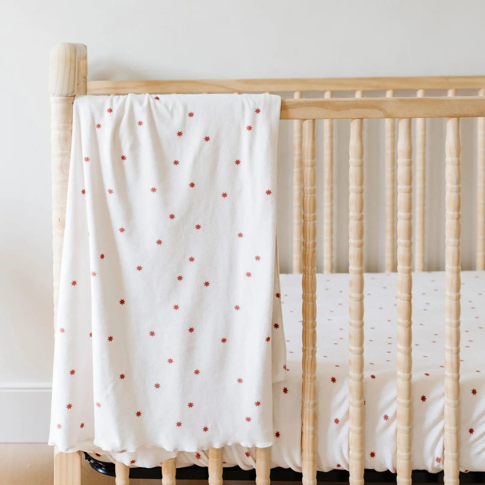 MINKY STRETCH LUXE CRIB SHEETS Saranoni 