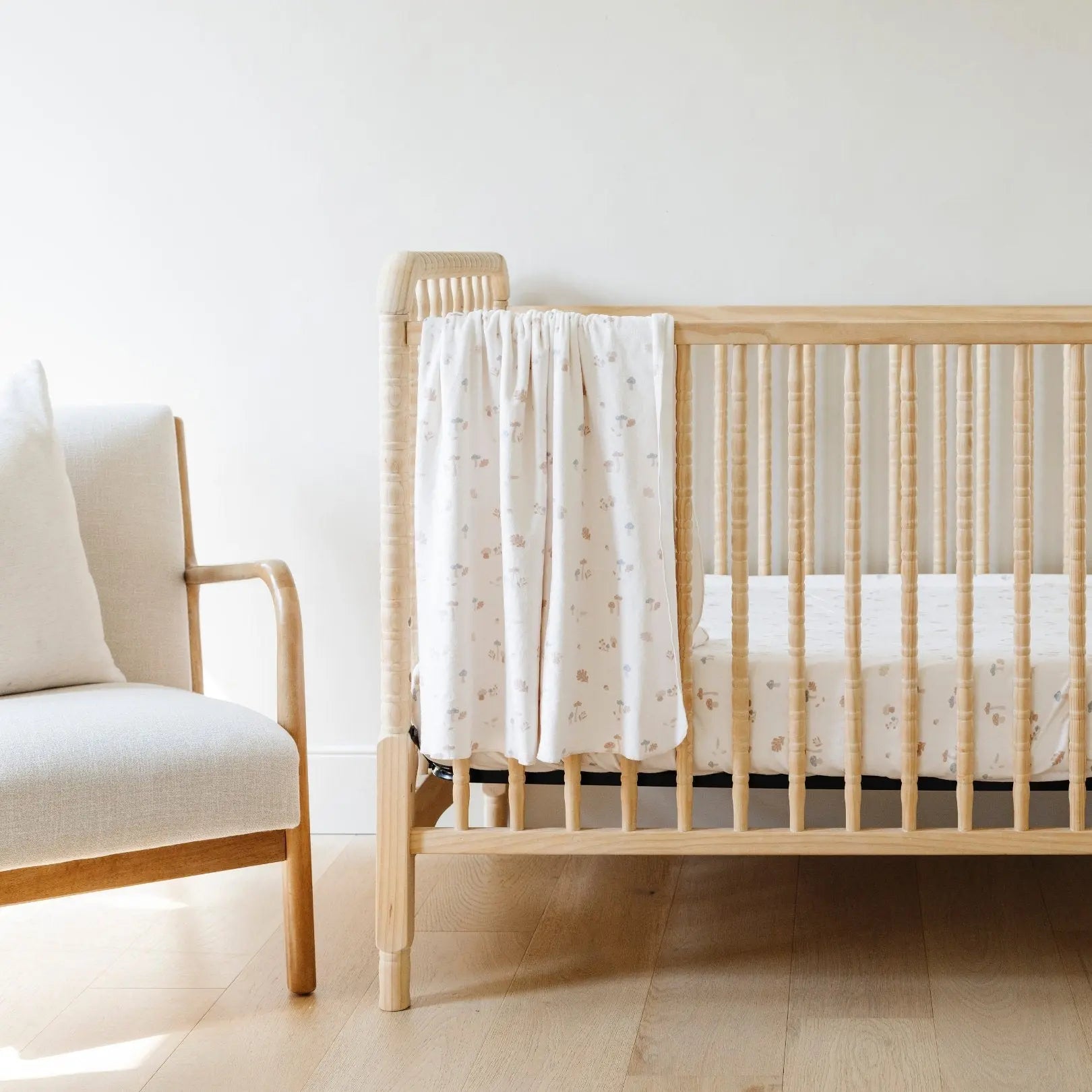 MINKY STRETCH LUXE CRIB SHEETS Saranoni 