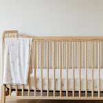 MINKY STRETCH LUXE CRIB SHEETS Saranoni 