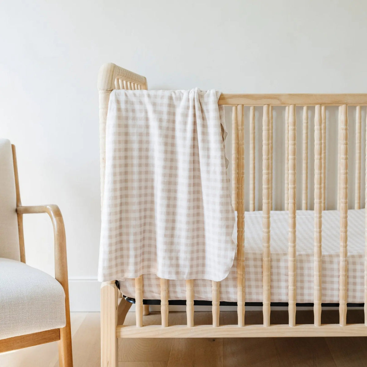 MINKY STRETCH LUXE CRIB SHEETS Saranoni 