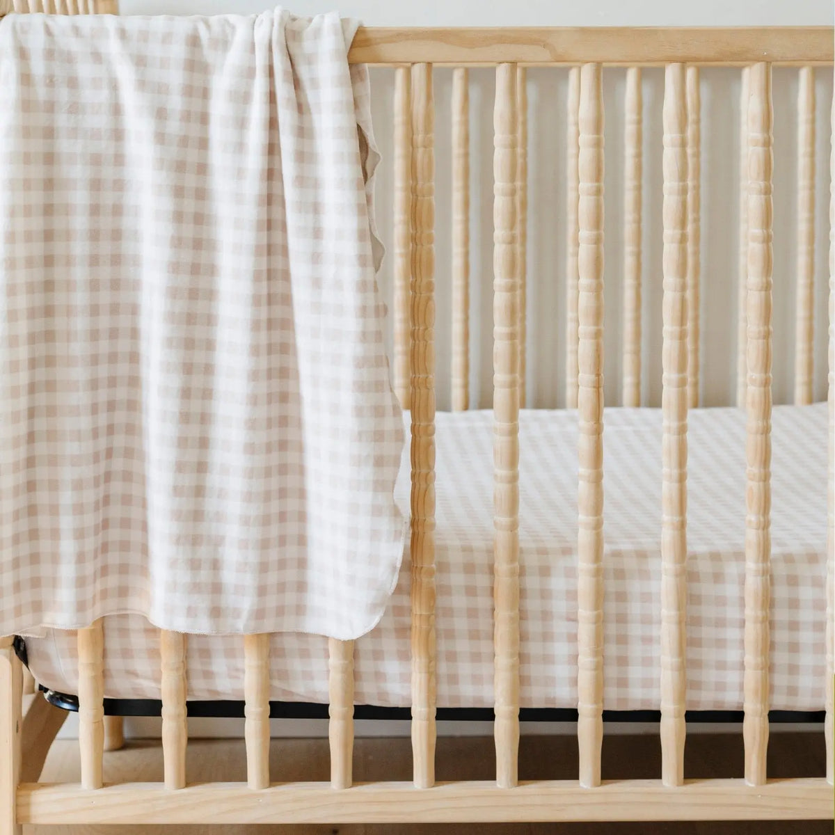 MINKY STRETCH LUXE CRIB SHEETS Saranoni 