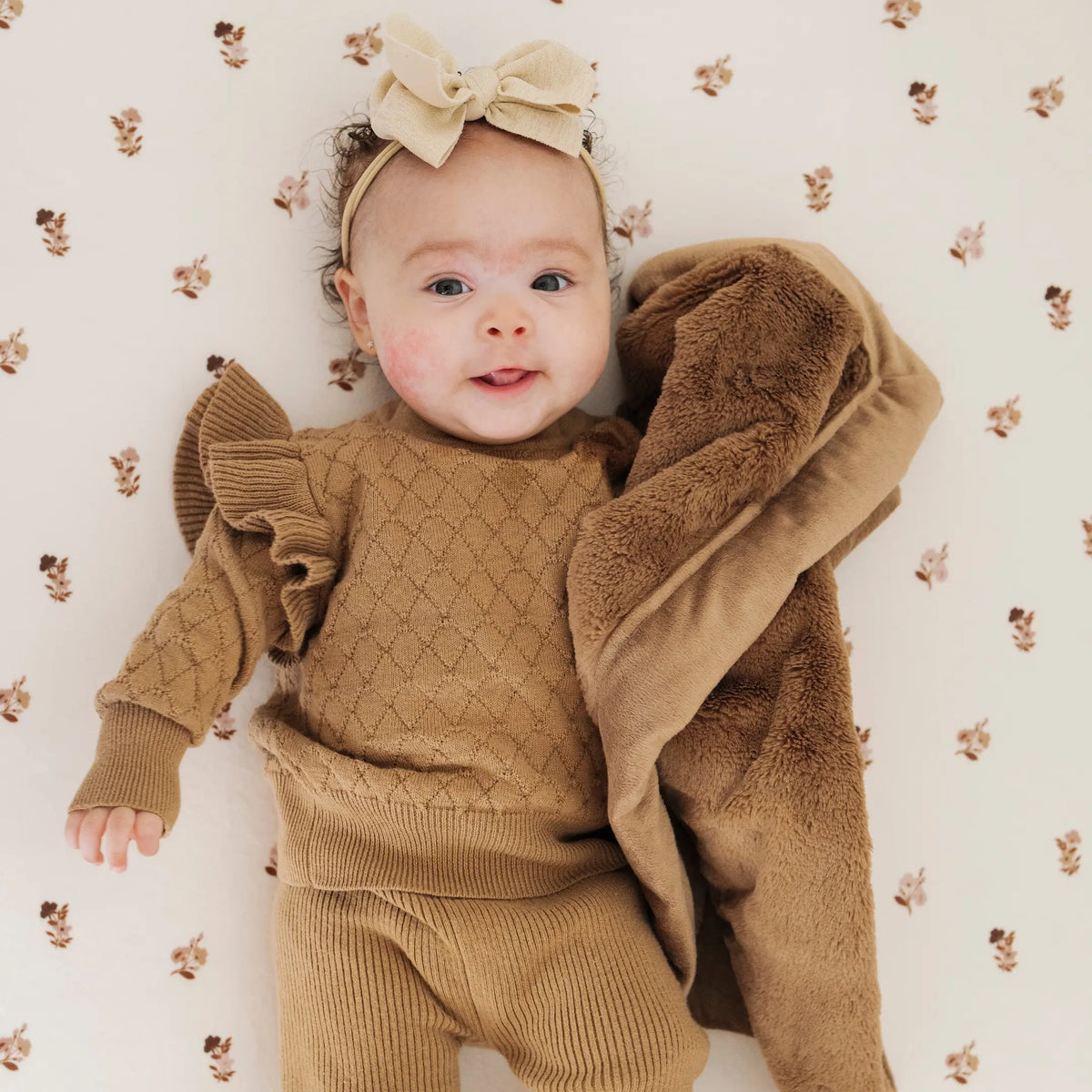 MINKY STRETCH LUXE CRIB SHEETS Saranoni 