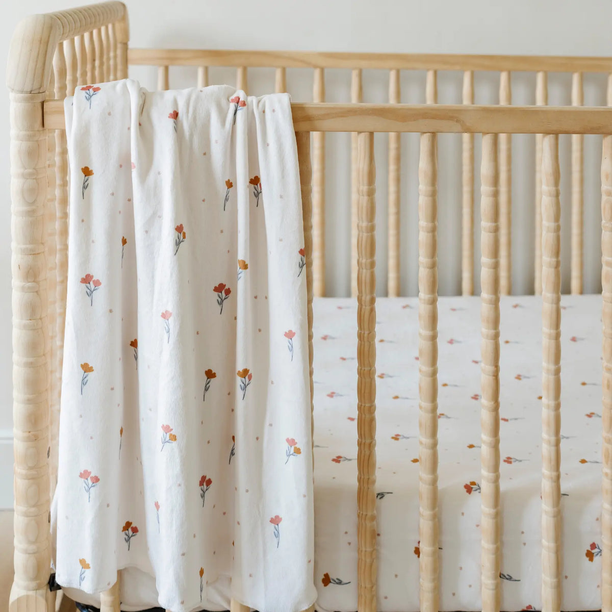 MINKY STRETCH LUXE CRIB SHEETS Saranoni 