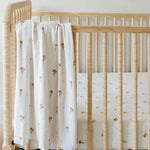 MINKY STRETCH LUXE CRIB SHEETS Saranoni 