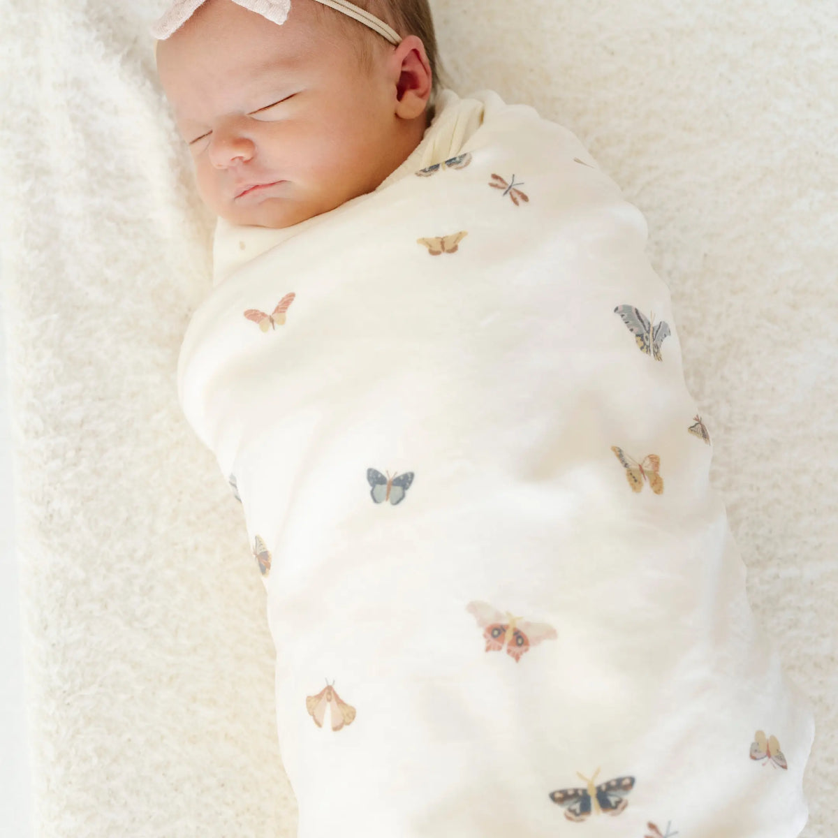 MINKY STRETCH LUXE SWADDLE/BLANKET Saranoni 