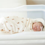 MINKY STRETCH LUXE SWADDLE/BLANKET Saranoni 