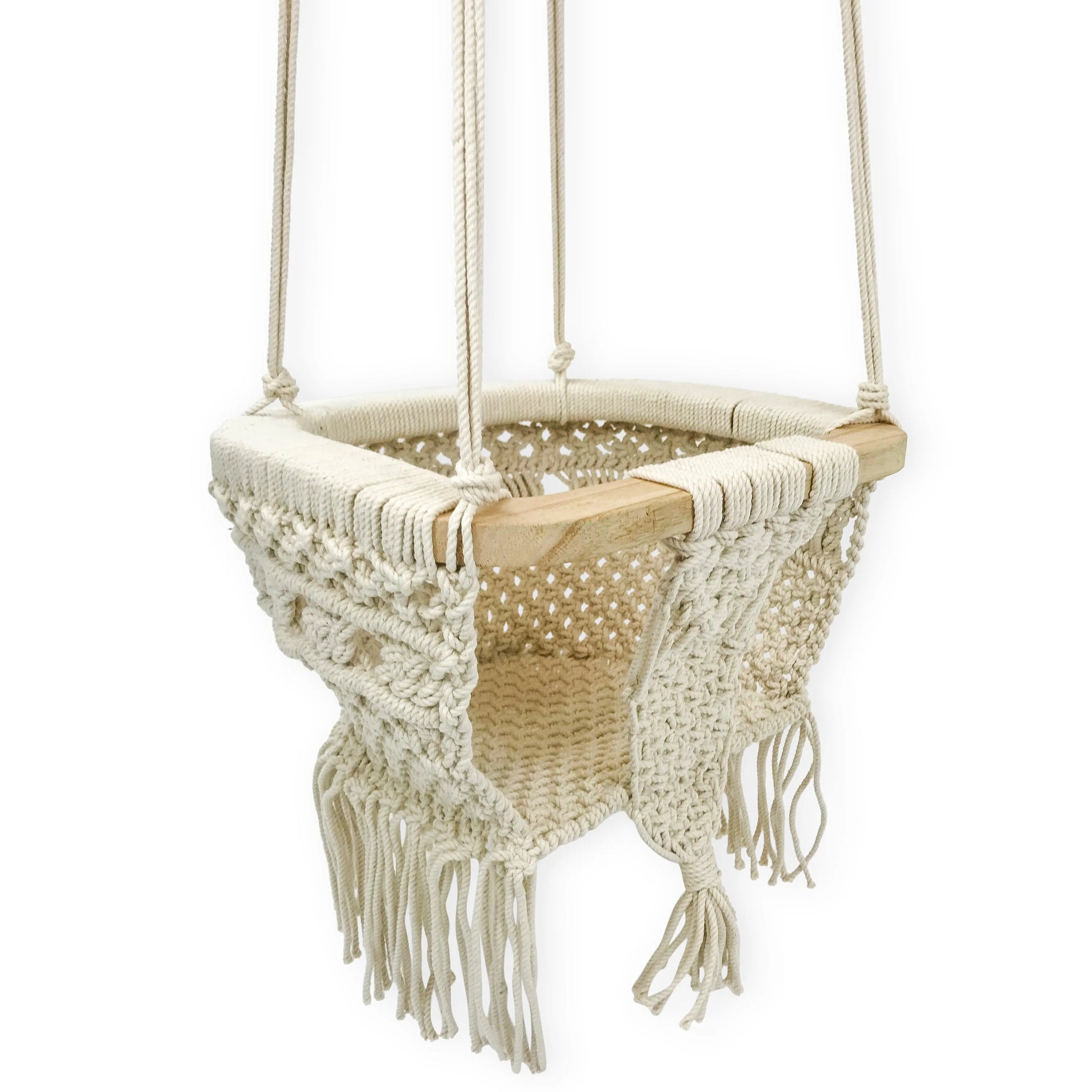 Macrame Swing 10 Pack Set Handmade in India for Babies - Everetts Place: Online Boutique