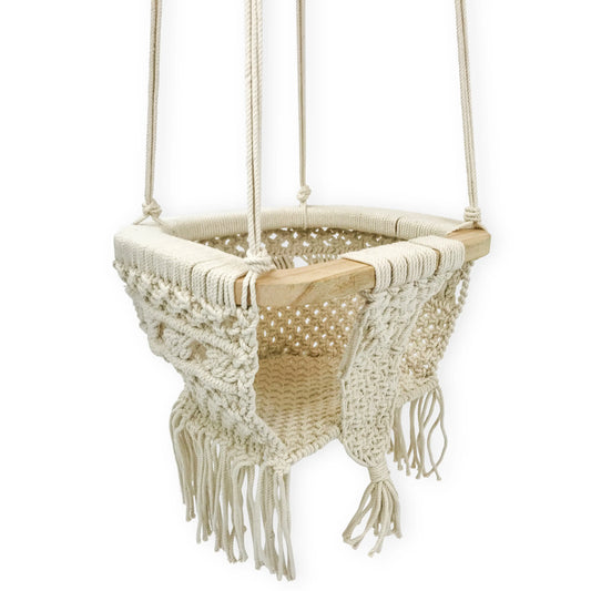 Macrame Swing 10 Pack Set Handmade in India for Babies - Everetts Place: Online Boutique