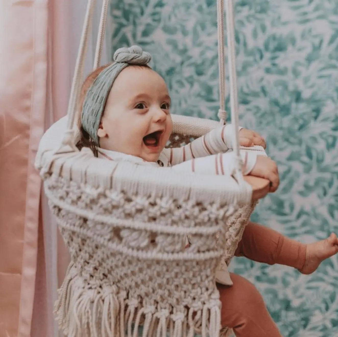 Macrame Swing 10 Pack Set Handmade in India for Babies - Everetts Place: Online Boutique