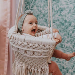 Finn + Emma Macrame Swing 10 Pack Set Handmade in India for Babies - gear