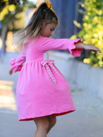 Fall Thanksgiving& Halloween "GOBBLE" Smock Embroidery Baby Girl Dress by Rylee Faith Designs