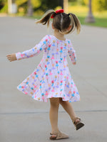 Ballet Character Girls Long Sleeve Twirl Dress by Rylee Faith Designs (view 4 of 10)