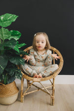 Little Joy Co. Mama Tattoo Hearts 2 Piece Bamboo Pajamas Set For Women - Apparel & Accessories > Clothing > Baby & Toddler Clothing > Baby & Toddler Sleepwear
