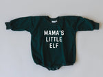 Little Joy Co. Mama's Little Elf Sweatshirt Romper - Everetts Place Boutique - 