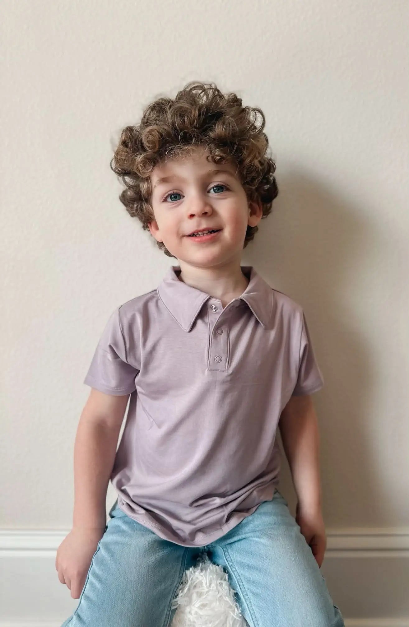 Bubble Baby Mauve | Children’s Polo - 