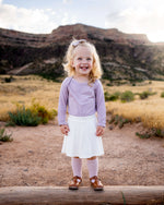 Bubble Baby Mauve | Long Sleeve Bodysuit - 