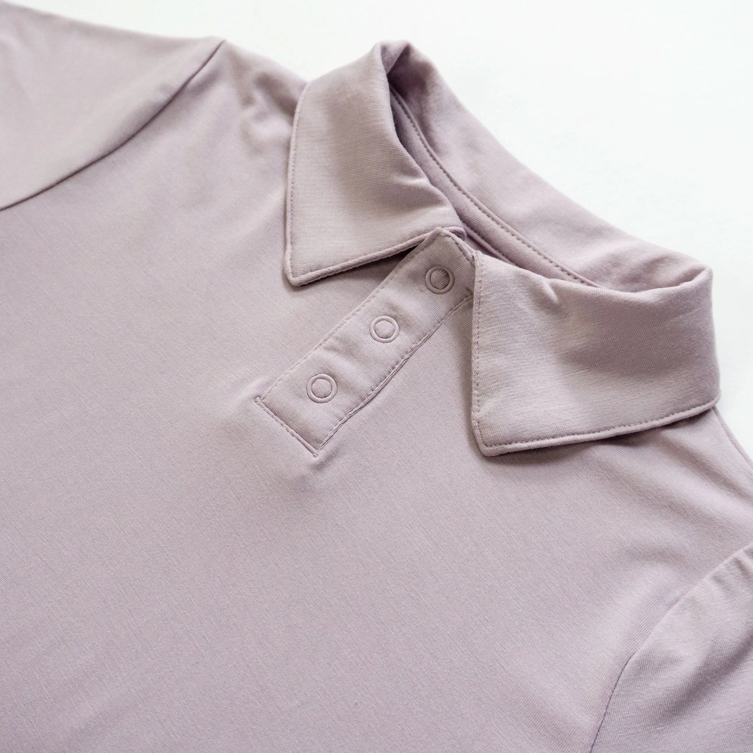 Bubble Baby Mauve | Polo Romper - 