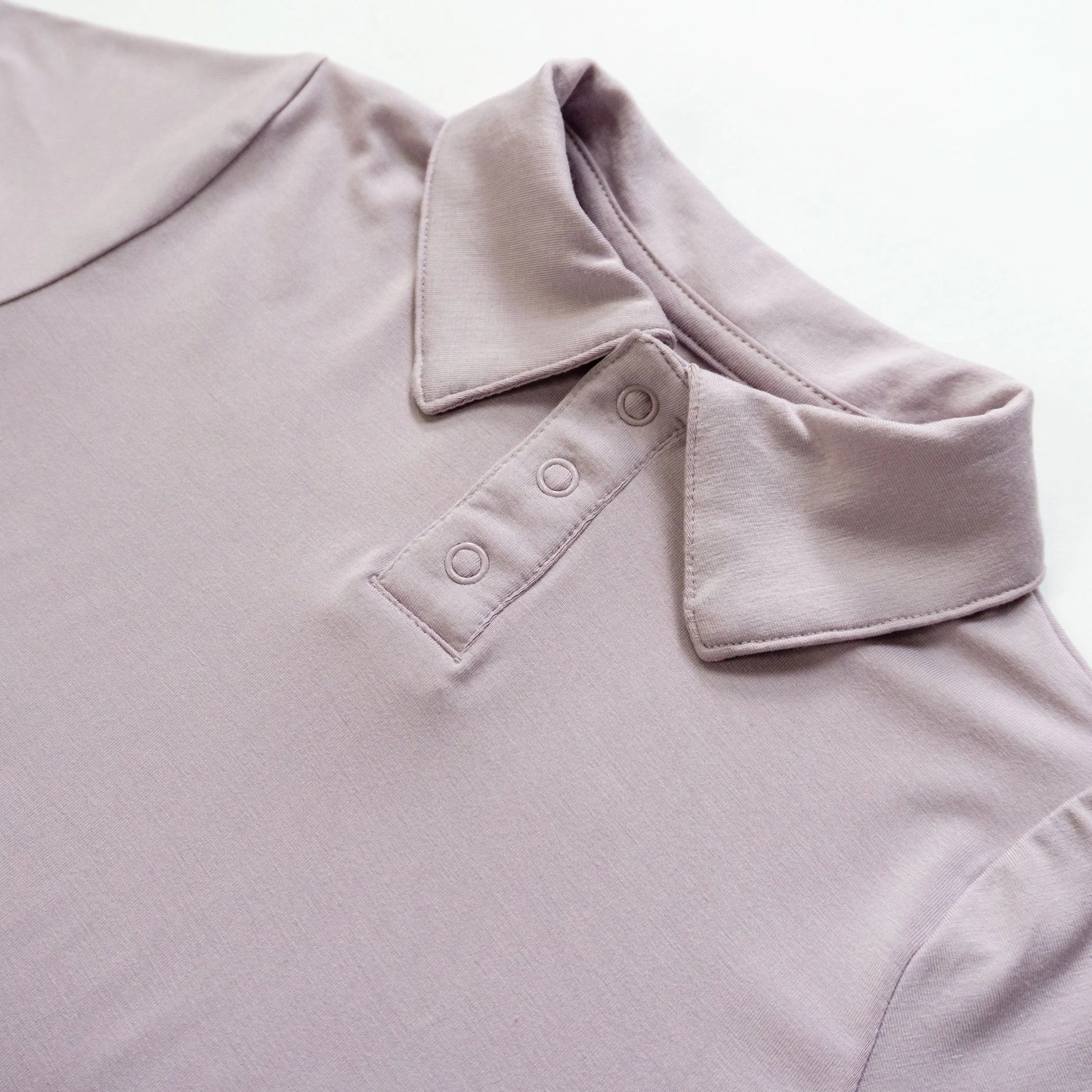 Bubble Baby Mauve | Polo Romper - 