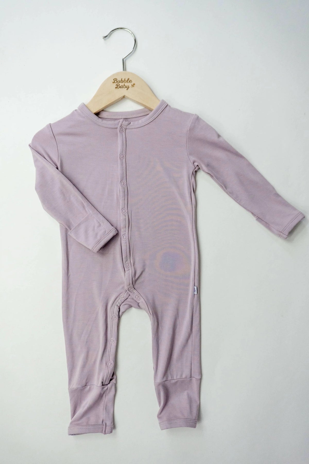 Bubble Baby Mauve | Snap Romper - 