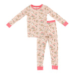 Dreamlet Meadow Bunny Two Piece Bamboo Set For Newborns - Apparel & Accessories > Clothing > Baby & Toddler Clothing > Baby & Toddler Sleepwear Two Piece PJs