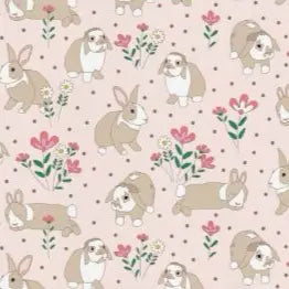 Meadow Bunny Fitted Crib Sheet Dreamlet Bamboo Soft Dreamlet Everetts Place: Online Boutique